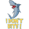 Shark I don't bite shark