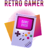 Retro gamer style GB