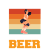 Twerk heated by beer