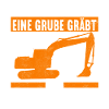 Baustelle Bagger Baggerfahrer