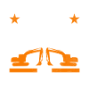 Baustelle Bagger Baggerfahrer