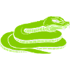 Design dangerous evil snake
