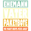Paketbote Vater Ehemann Held