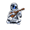Astronaute ukulélé