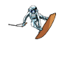 Wakeboard Wakeboarder Astronaut
