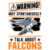 Warning Falcon falconer Falconry Kestrel