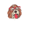 Dog Woman Dog Trainer Saying