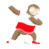 Fußballfan Faultier Fußball Polen