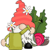 Watering Can Gardening Gnome