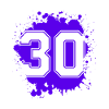 30 Number of blobs