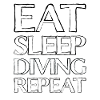 Eating Sleep Diving
