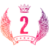 2 Number crown
