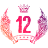 12 Zahl Krone