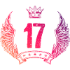 17 Number crown