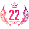 22 Couronne de numéros