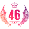 46 Number crown
