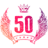 50 number crown