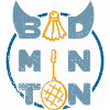 Badminton (Typo-Ball-Racket-Edition)