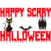 happy scary halloween