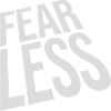 fearless Text Zitat Design