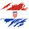 Drapeau de la Croatie