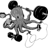 Functional Fitness Octopus Grau