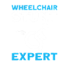 Rollstuhl-stunt-experte. Rollstuhl Handicap