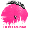 I ♥️ Paragliding pink