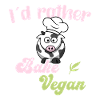 I'd rather bake vegan