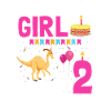 Parasaurolophus Kids Design Birthday