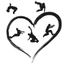Parkour Free Running Traceur Heart