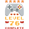 76th Birthday Level 76 Complete