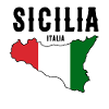Sicilia bandiera Sicilia Palermo Italia