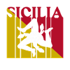 Sicily flag Sicily Palermo Italy