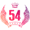 54 Couronne de numéros