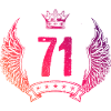 71 Zahl Krone