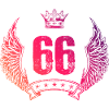 66 Zahl Krone