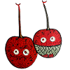 Cherries, Fruit, Funny