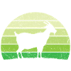 retro goats t-shirt goat