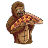 Bigfoot Eats Pizza Foodie