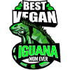 Iguane Végétalien