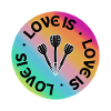 Darts: Love is.