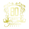 80 Zahl Wappen