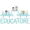 Battito cardiaco con bambini educatore asilo nido