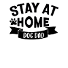 Dog dad at home