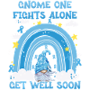 Gnome One Fights Alone Prostate Cancer