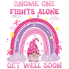 Gnome One Fights Alone Brustkrebs
