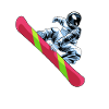 Snowboard Snowboarder Astronaut