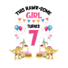 Parasaurolophus Design Dinosaur Birthday