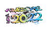 Awesome since 2022 Graffiti Motif